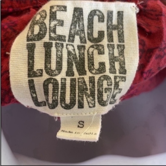 Beach Lunch lounge Tunic Top Light Thin Boho Small loose fit - Picture 7 of 10